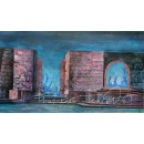 Bozzetto scenografico Misura per Misura di Shakespeare 
